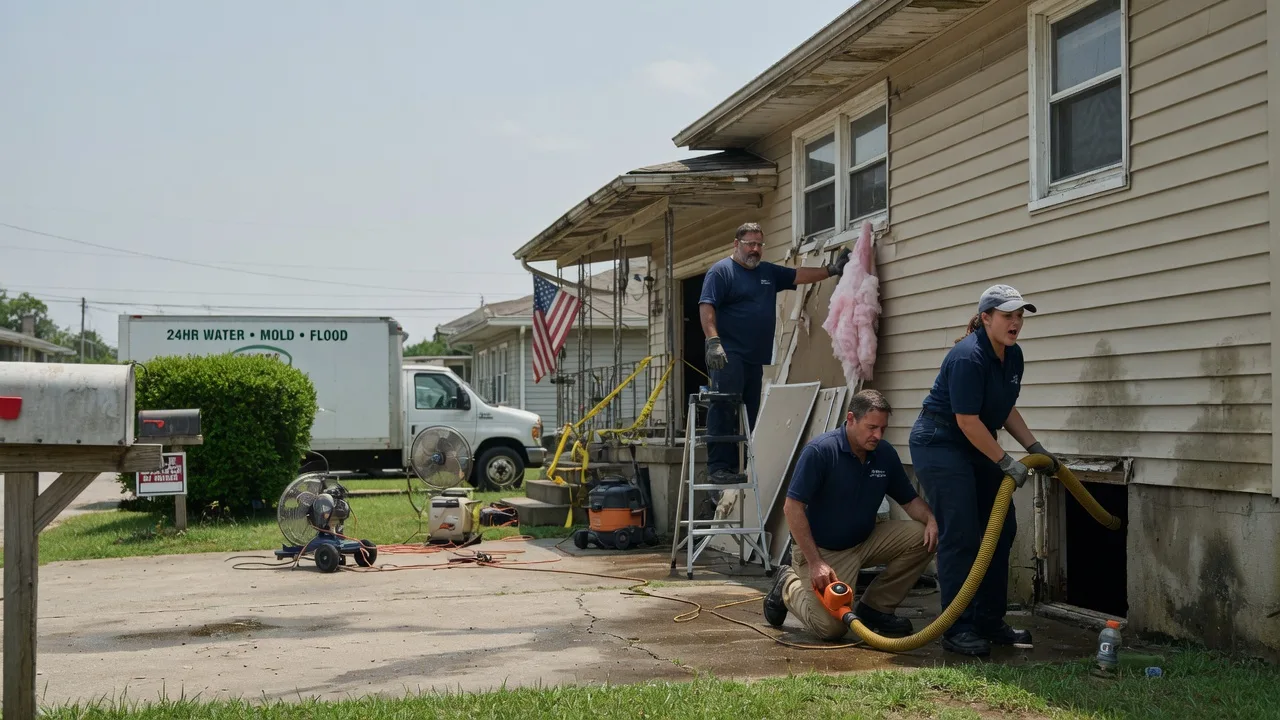 Water Damage Repair in Meadow Lands, PA near me
